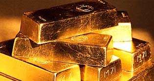 Gold prices go down worldwide 